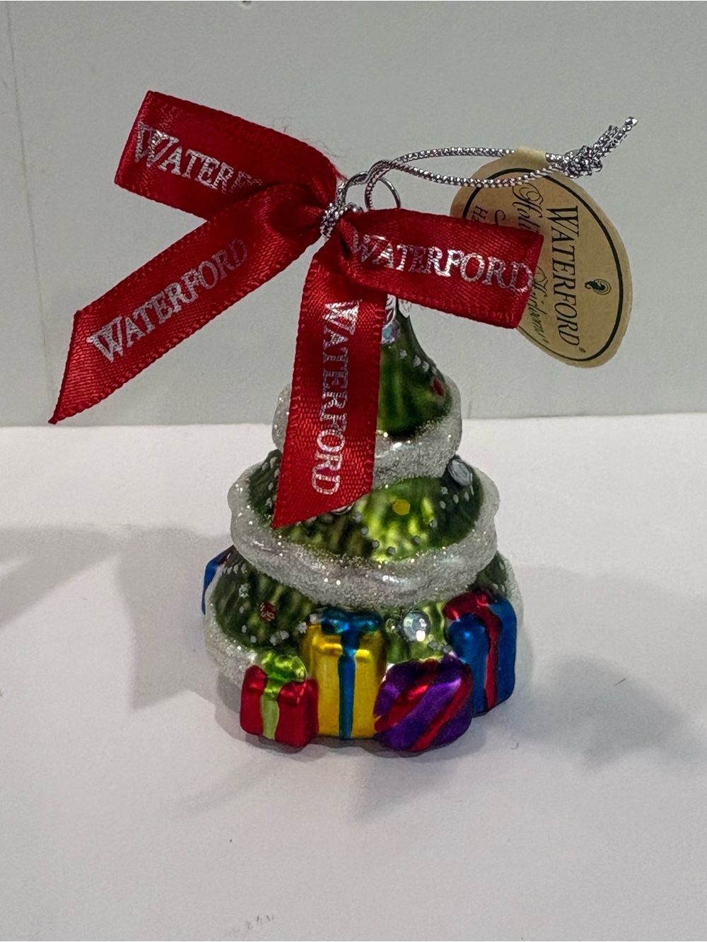 Waterford Holiday Heirlooms Christmas Tree Ornament‎ 2 3/4" Blown Glass 135639